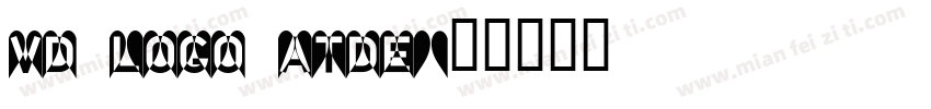 vd logo atde字体转换